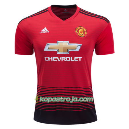 Billiga Fotbollströjor Manchester United Hemma tröja 2018/19 Kortärmad